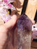 Amethyst Smoky Quartz Phantom Crystal Point, Amethyst Smoky Quartz Crystal, Amethyst Point Crystal, Phantom Amethyst Smoky Quartz Tower