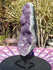 Amethyst Crystal Cluster Display with Stand, Crystal Amethyst Display Cluster, Cluster Amethyst Crystal Display, Amethyst Crystal
