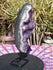 Amethyst Crystal Cluster Display with Stand, Crystal Amethyst Display Cluster, Cluster Amethyst Crystal Display, Amethyst Crystal