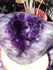 Amethyst Crystal Cluster Display Cut Base, Crystal Amethyst Cluster, Cluster Amethyst Crystal Display, Crystal Cluster Amethyst Display