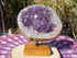 Amethyst Crystal Cluster Display with Stand, Crystal Amethyst Display Cluster, Cluster Amethyst Crystal Display, Amethyst Crystal