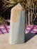 Polychrome Jasper Crystal Polished Obelisk, Polychrome Free Form Crystal Obelisk, Polychrome Jasper Display