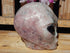 Pink Serpentine Marble Crystal Carved Stone Alien, Crystal Pink Serpentine Star Child, Pink Serpentine Crystal Alien