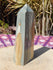 Polychrome Jasper Crystal Polished Obelisk, Polychrome Free Form Crystal Obelisk, Polychrome Jasper Display